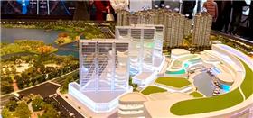 成都真水雾化水晶建筑沙盘模型制作哪家好