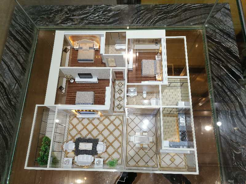 成都国润模型设计有限公司与成都智威邦臣广告有限公司户型模型项目达成合作