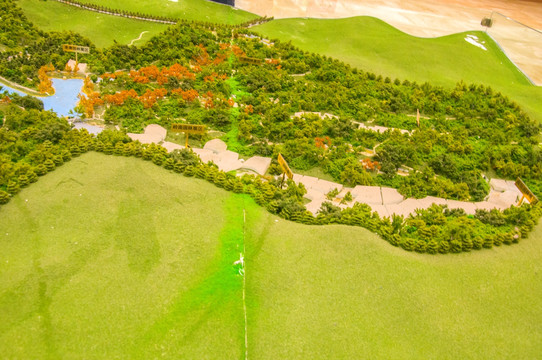 成都星睿模型设计有限公司与绵阳罗浮山沙盘模型项目达成合作