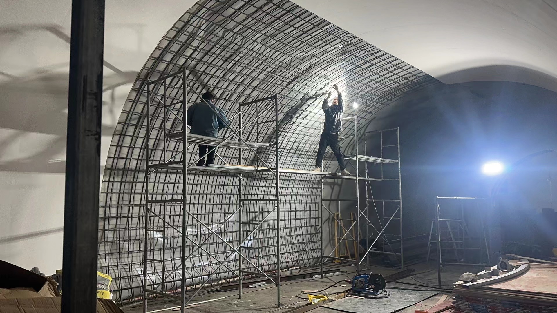 隧道模型，教学实景模型